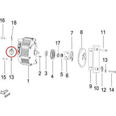 Sur-Ron Hall Sensor  